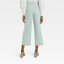 Load image into Gallery viewer, Women&#39;s High Rise Cropped Wide Leg Pants
