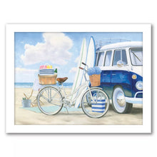 Load image into Gallery viewer, 24 x 36 Beach Time I by James Wiens Framed Print Wall Art
