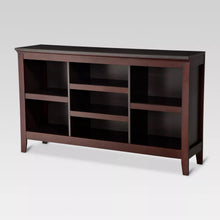 Load image into Gallery viewer, 32&quot; Carson Horizontal Bookcase with Adjustable Shelves - Threshold™ MRM1856
