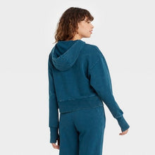 Load image into Gallery viewer, Women's French Terry Acid Wash Hoodie
