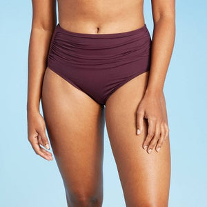 Women's Shirred Classic Bikini Bottom