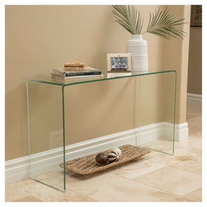Ramona 46" Console Table Clear- Christopher Knight Home 7321