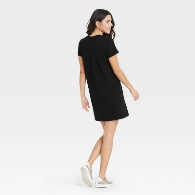 Women's Short Sleeve Tshirt Dress