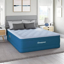 Load image into Gallery viewer, Comfort Plus 18&quot; Anti-Microbial Air Mattress with Pump - Queen
