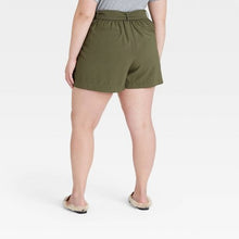 Load image into Gallery viewer, Women&#39;s High-Rise Tie Waist Shorts

