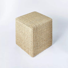 Load image into Gallery viewer, Lynwood Square Woven Cube Natural - Threshold™ designed with Studio McGee 1524CDR
