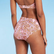 Load image into Gallery viewer, Women&#39;s High Waist Medium Coverage Bikini Bottom
