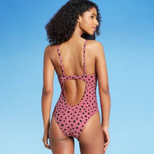Load image into Gallery viewer, Women&#39;s Plunge Keyhole One Piece Swimsuit
