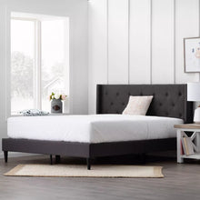 Load image into Gallery viewer, Isabella Upholstered Wingback Diamond Tufted Platform Bed
