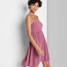 Load image into Gallery viewer, Women's Sleeveless Open Back Babydoll Dress
