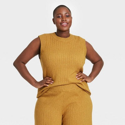 Women's Plus Pullover Sweater Vest