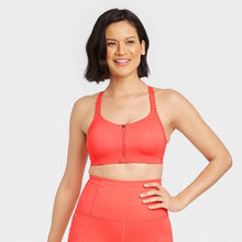 Load image into Gallery viewer, Women's High Support Zip-Front Bra
