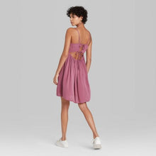 Load image into Gallery viewer, Women's Sleeveless Open Back Babydoll Dress
