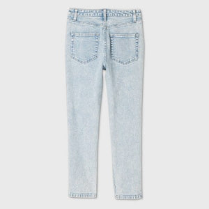 Women's High-Rise Distressed Mom Jeans