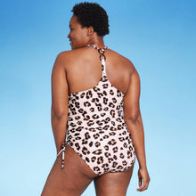 Load image into Gallery viewer, Women&#39;s Tortoise Ring One Piece Swimsuit - Kona Sol™ Animal Print TGT1019
