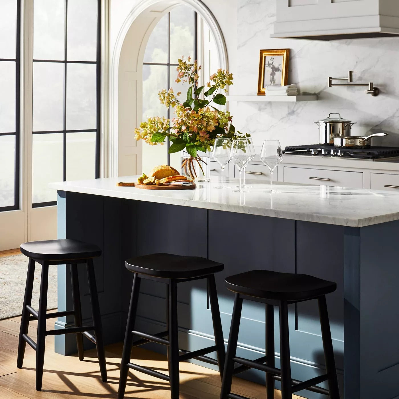 Haddonfield All Wood Backless Counter Height Barstool - Threshold™ designed with Studio McGee 616AH