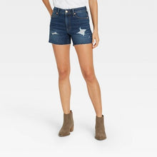 Load image into Gallery viewer, Women&#39;s High-Rise Slim Fit Jean Shorts
