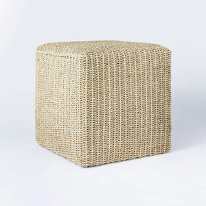 Lynwood Square Woven Cube Natural - Threshold™ designed with Studio McGee 1524CDR
