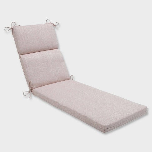 Sunbrella Chartres Rose Chaise Lounge Outdoor Cushion #9801