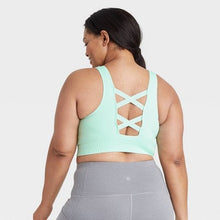 Load image into Gallery viewer, Women's Plus Size Light Support Seamless Longline Bra
