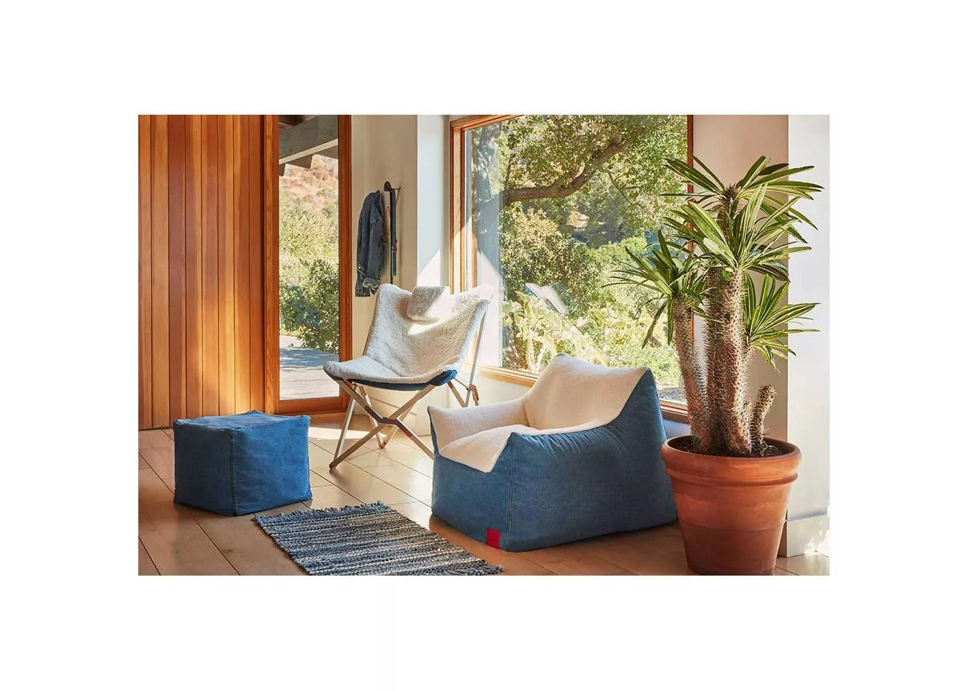 Denim Ottoman Blue - Levi's® x Target SB2564