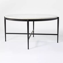 Load image into Gallery viewer, Pleasant Grove Round Marble Coffee Table White -  Studio McGee SB2182
