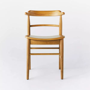 2pk Kaysville Curved Back Wood Dining Chair
