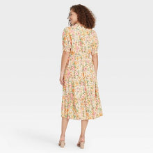Load image into Gallery viewer, Women's Puff Elbow Sleeve Dress
