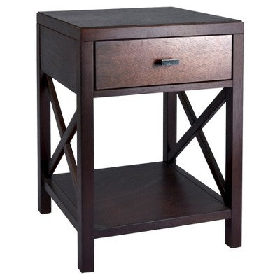 Accent Table in Coffee Finish #9607