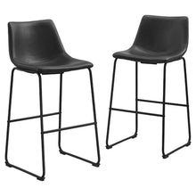 Load image into Gallery viewer, Set of 2 Urban Faux Leather Barstools - Saracina Home MRM824

