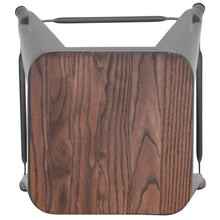 Load image into Gallery viewer, Flash Furniture 24&quot; High Metal Counter-Height, Indoor Bar Stool with Wood Seat - Stackable Set of 4
