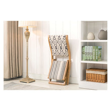 Load image into Gallery viewer, Misty Folding Chair Beige &amp; Black 0123
