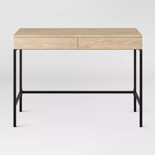 Load image into Gallery viewer, Loring Wood Writing Desk with Drawers - Project 62™ MRM820
