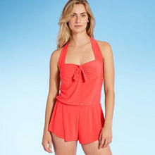 Load image into Gallery viewer, Women&#39;s Tie-Front Romper
