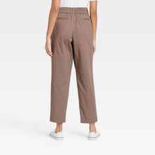 Load image into Gallery viewer, Women&#39;s High-Rise Pleat Front Straight Leg Ankle Pants
