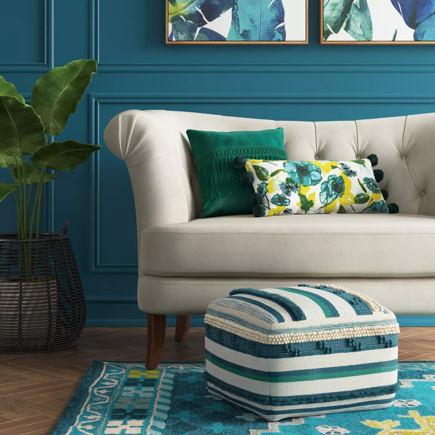 Lory Pouf Textured - Opalhouse™ SB2171