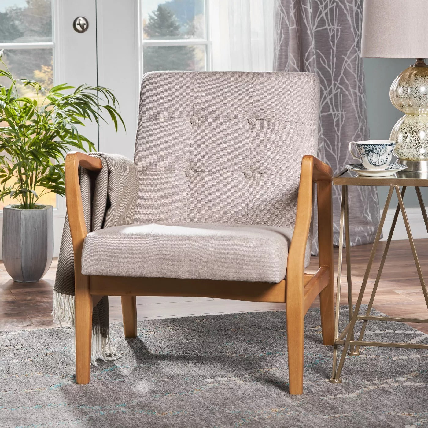 Brayden Tufted Club Chair - Christopher Knight Home 1654CDR