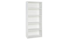 Load image into Gallery viewer, 72.77&quot; 5 Shelf Bookshelf White - ClosetMaid 4016RR

