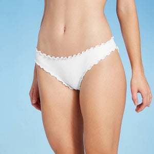 Women's Ruffle Cheeky Bikini Bottom