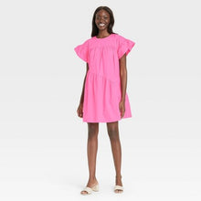 Load image into Gallery viewer, Women's Ruffle Short Sleeve Dress
