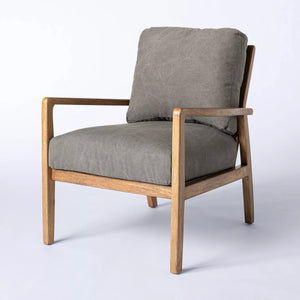 Dagget Mixed Material Accent Chair - Threshold™ designed with Studio McGee MRM1003