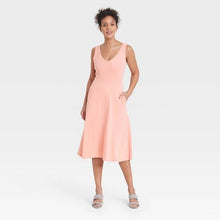 Load image into Gallery viewer, Women's Sleeveless Rib Knit Ballet Dress
