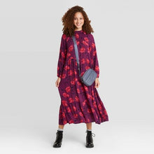Load image into Gallery viewer, Women's Long Sleeve Tiered Dress
