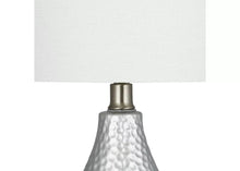 Load image into Gallery viewer, 18&quot; Ceramic  Table Lamp Gray (Includes LED Light Bulb) - Cresswell Lighting 1552AH
