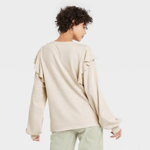 Load image into Gallery viewer, Women's Ruffle Sweatshirt
