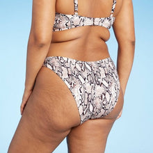 Load image into Gallery viewer, Women&#39;s High Leg Waist Extra Cheeky Bikini Bottom
