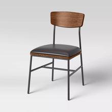 Load image into Gallery viewer, 2pk Telstar Mid-Century Modern Mixed Material Dining Chair
