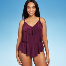 Load image into Gallery viewer, Women&#39;s Tiered Tankini Top

