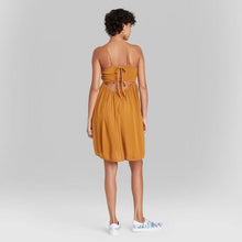 Load image into Gallery viewer, Women's Sleeveless Open Back Babydoll Dress
