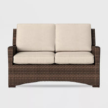 Load image into Gallery viewer, Halsted Wicker Patio Loveseat - Threshold™ MRM1865
